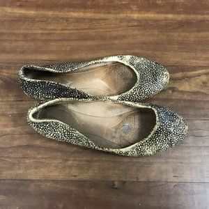 Women's Well Worn Ballet Brown Ballerina Flats